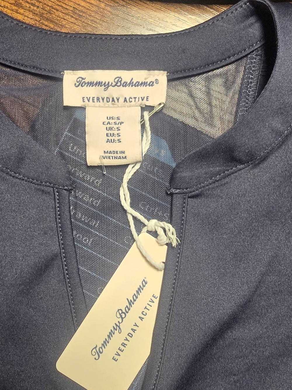 Tommy Bahama Navy Lightweight Everyday Active Shirt